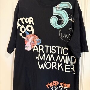 Zara Black Short Sleeve Tee Stylish and Versatile